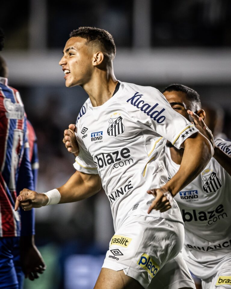 Veja fotos de Santos x Bahia pelo Campeonato Brasileiro