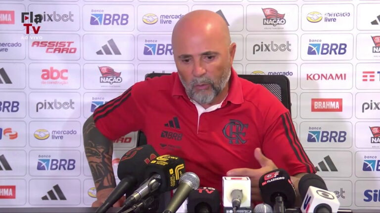 ​​​​​​​Sampaoli analisa vitória sobre o Bahia e aponta falta de maturidade no Flamengo