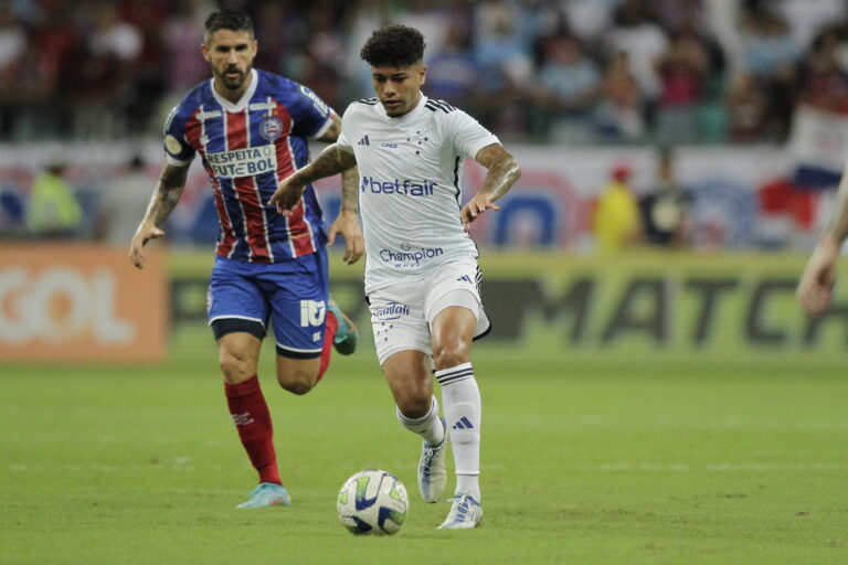 Veja fotos do jogo entre Bahia e Cruzeiro pelo Brasileirão