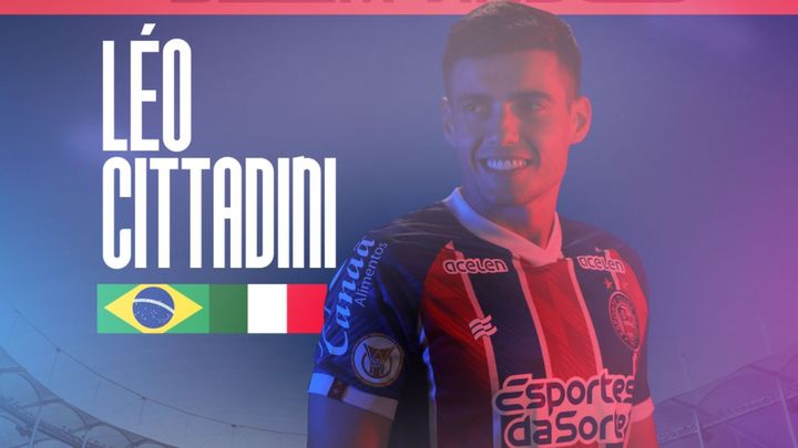 Bahia anuncia a contratação do meia Léo Cittadini, ex-Athletico e Santos