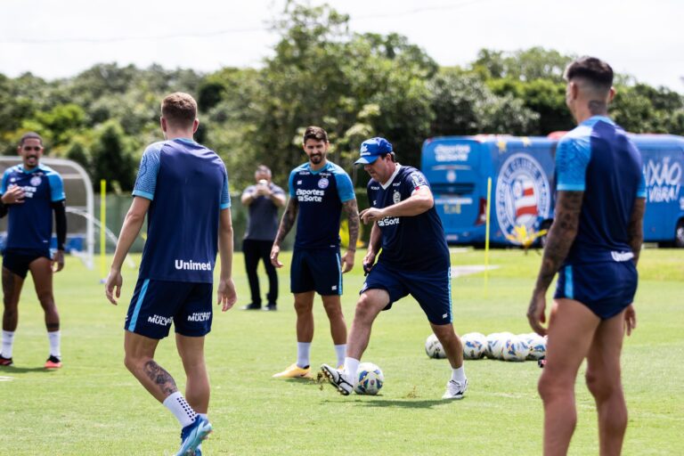 Bahia encerra preparação para jogo de ida da decisão do Baiano contra o Vitória