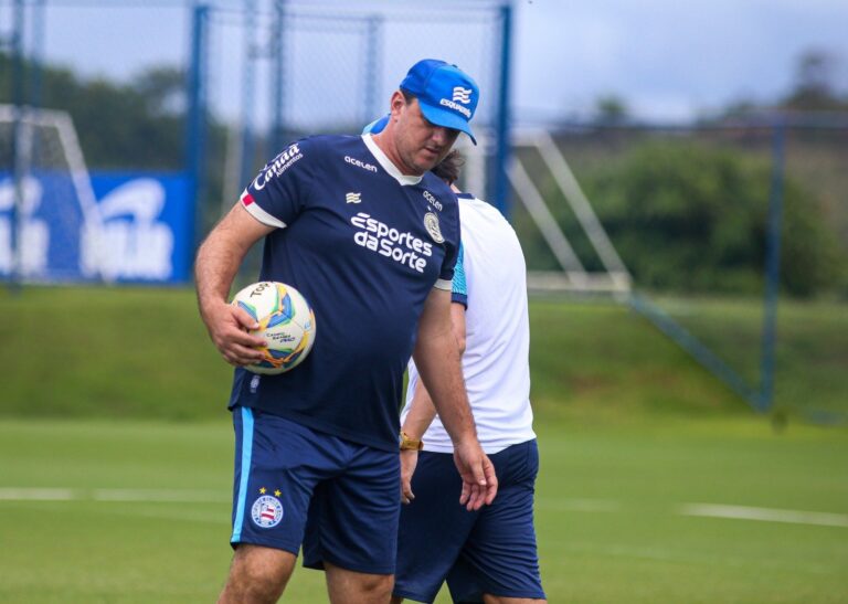 Bahia treina visando clássico contra o Vitória, pela final do Baiano