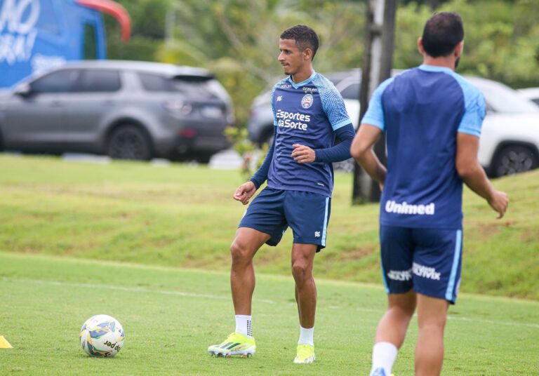 Com novidade, Bahia faz treino tático de olho na final do Baiano contra o Vitória