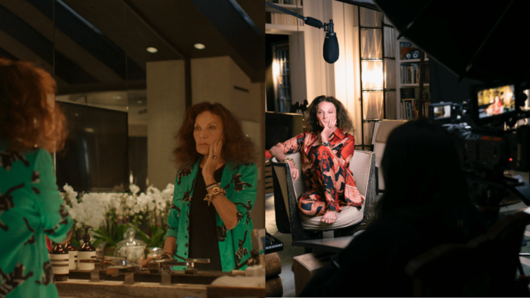 Primeiras imagens do documentário sobre Diane von Furstenberg são divulgadas