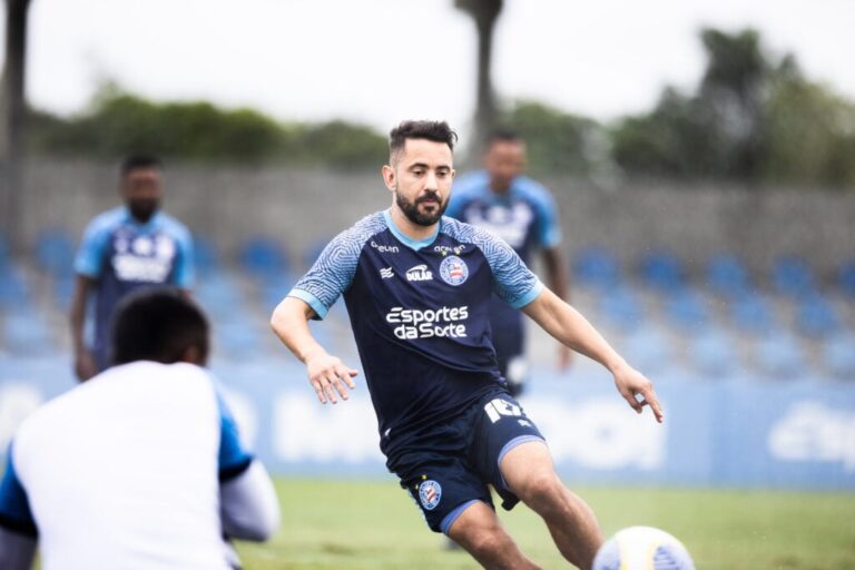 Bahia encerra preparação para partida contra o RB Bragantino - Gazeta Esportiva
