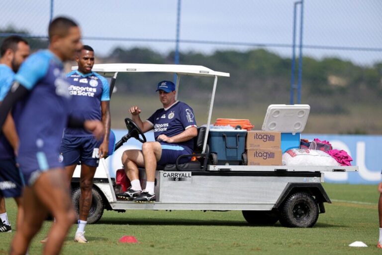 Bahia segue preparação para enfrentar o Criciúma - Gazeta Esportiva