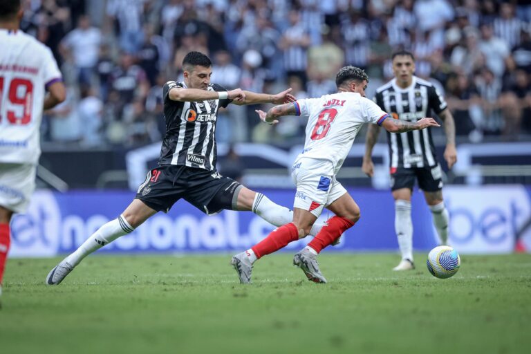 Veja galeria de fotos do duelo entre Atlético-MG e Bahia pelo Brasileirão