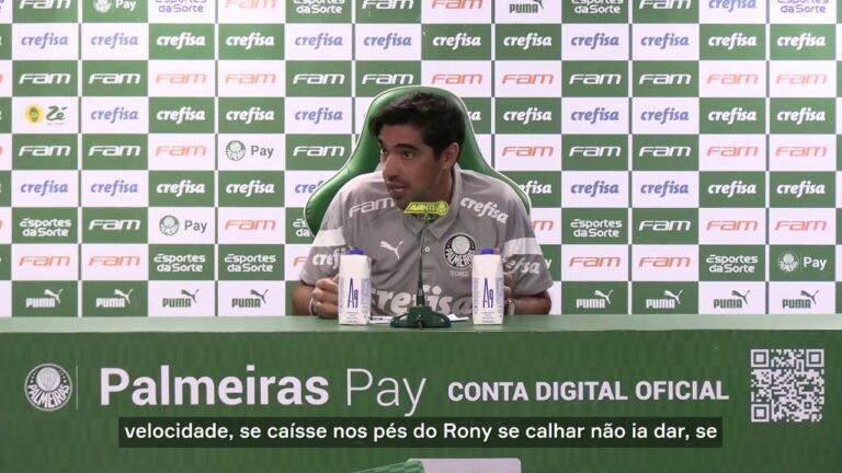 Após mais um gol, Estêvão é exaltado por Abel: "Jogador que tem magia"