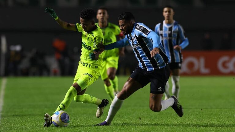 Melhores momentos do empate entre Grêmio e Palmeiras pelo Brasileirão