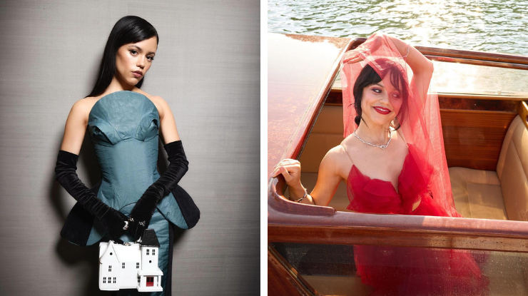 Jenna Ortega aposta em “method dressing“ para divulgar “Beetlejuice“; veja looks