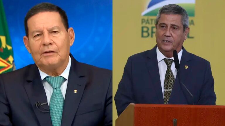 Mourão diz que pedirá autorização ao STF para visitar Braga Netto