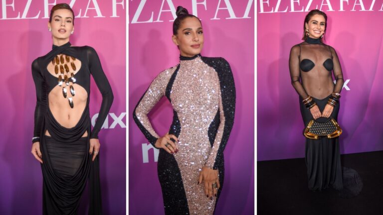 Elenco de “Beleza Fatal“ se reúne em festa de lançamento; veja looks