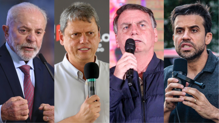 Lula, Tarcísio, Bolsonaro, Marçal: pesquisa Atlas simula 2° turno para 2026