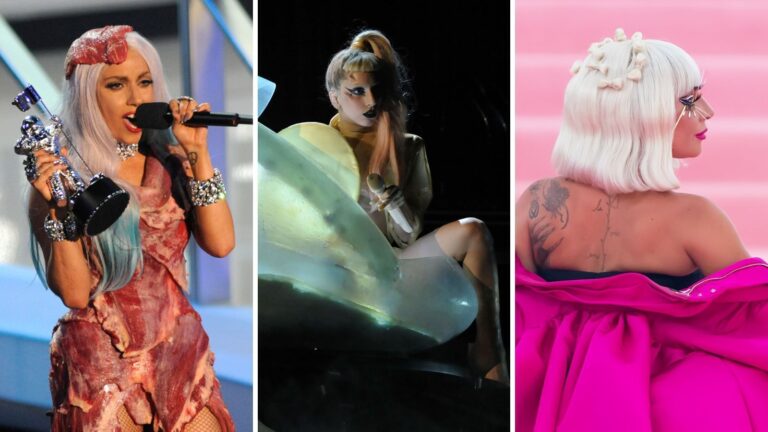 Vestido de carne, ovo e mais: veja looks inusitados de Lady Gaga