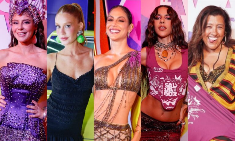 famosos curtem 1º dia de Carnaval no Camarote Salvador